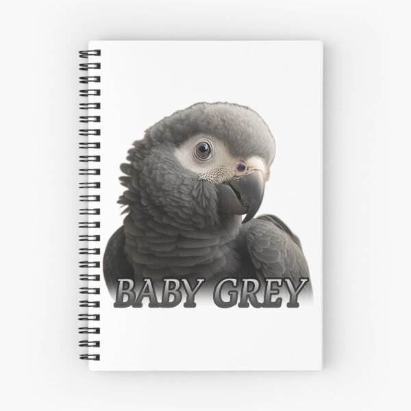 Item preview, Baby African Grey Parrot designed and sold by Rob Wilson.