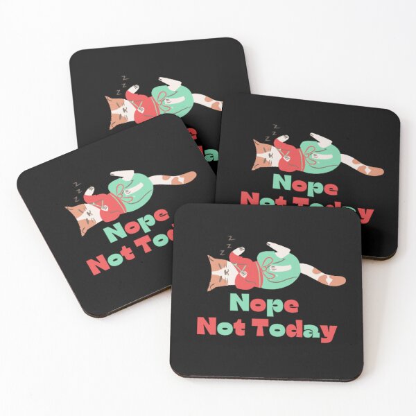 Item preview, Funny Lazy Bored Cat For Cat Mom Cat Dad Cat Lover No Meme designed and sold by DreamBigShirts.