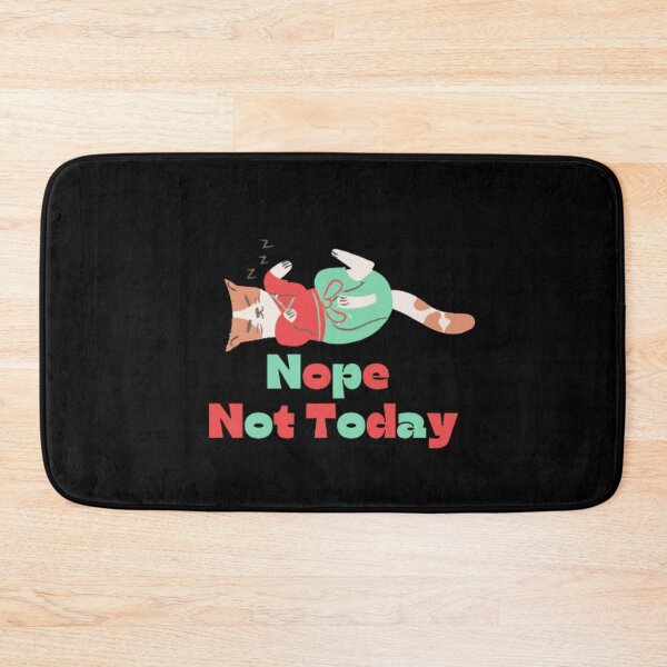 Item preview, Funny Lazy Bored Cat For Cat Mom Cat Dad Cat Lover No Meme designed and sold by DreamBigShirts.