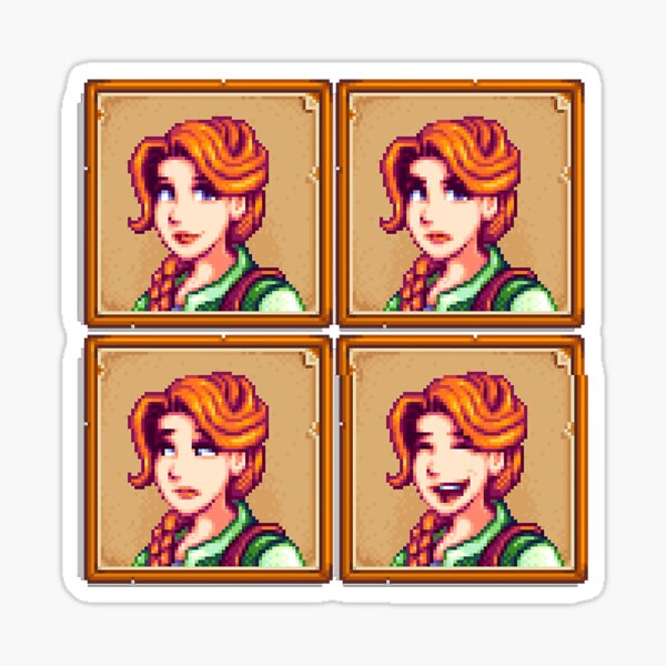 Aperçu de l'œuvre Stardew Valley - Léa créée et vendue par MrCarlosShop.