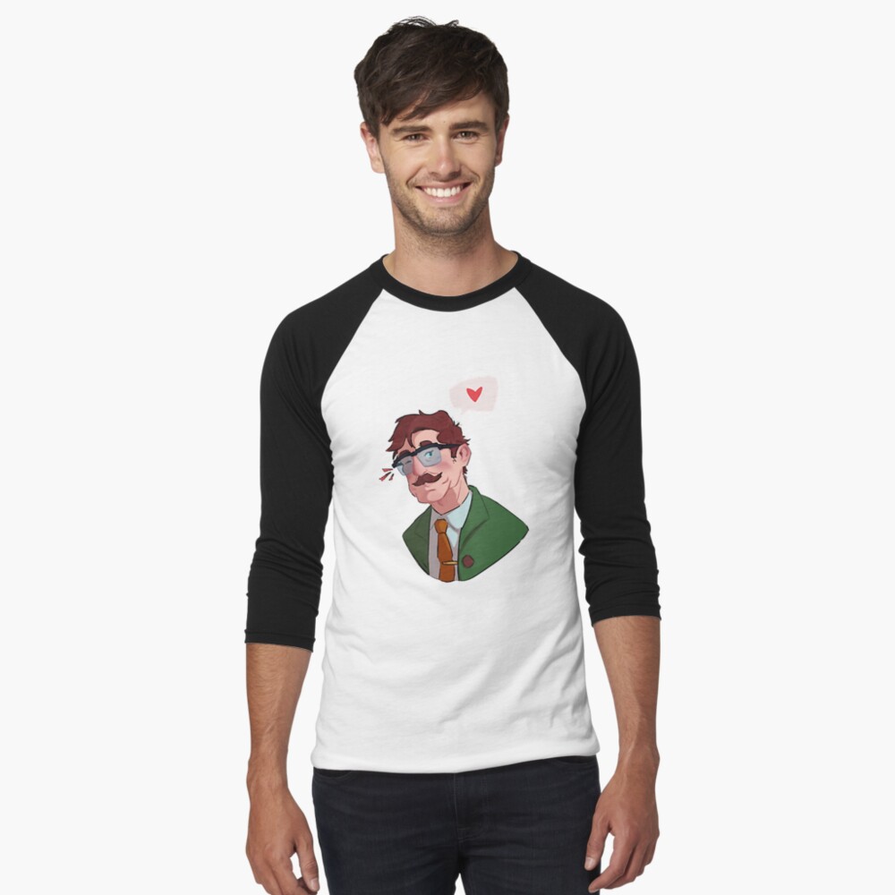 Item preview, T-shirt baseball manches ¾ designed and sold by MrCarlosShop.