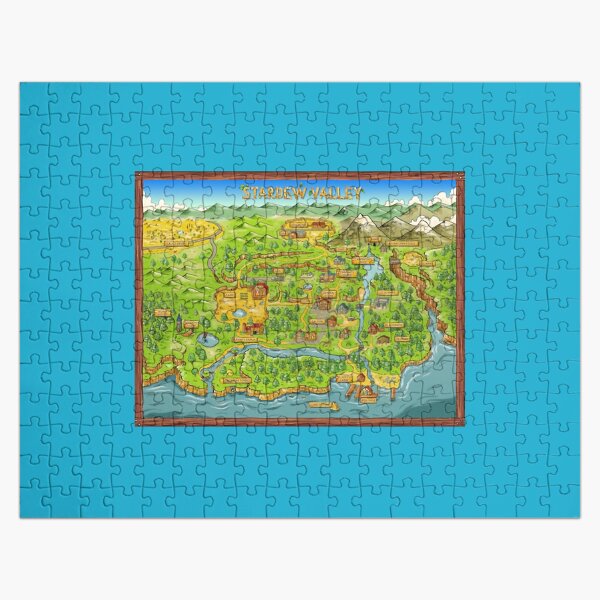 Item preview, Stardew Valley Official Map Premium Scoop designed and sold by MrCarlosShop.