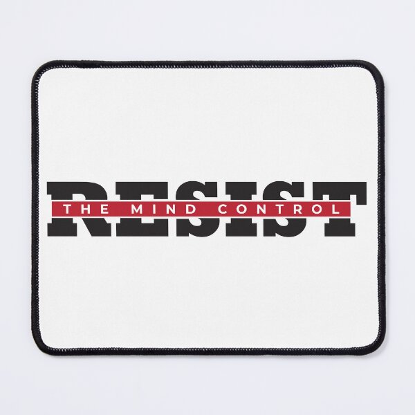Item preview, Resist The Mind Control | Brainwashing | Fake News designed and sold by CatsCrew.