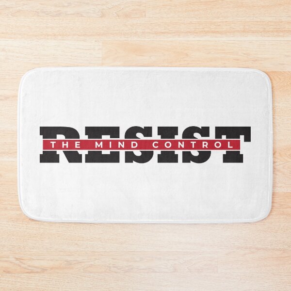 Item preview, Resist The Mind Control | Brainwashing | Fake News designed and sold by CatsCrew.