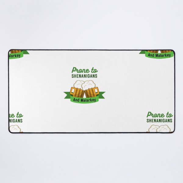 Item preview, Prone To Shenanigans And Malarkey T Shirt St Patricks Day Essential T-Shirt designed and sold by StoreSB.