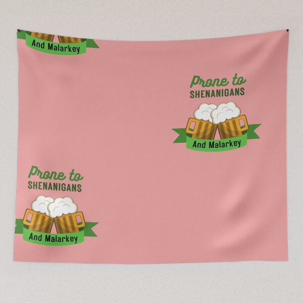 Item preview, Prone To Shenanigans And Malarkey T Shirt St Patricks Day Essential T-Shirt designed and sold by StoreSB.