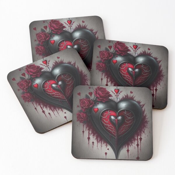 Item preview, Gothic Bleeding Heart designed and sold by BiancaDPetals.