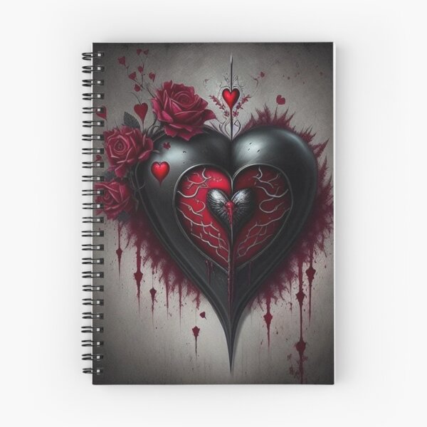 Item preview, Gothic Bleeding Heart designed and sold by BiancaDPetals.