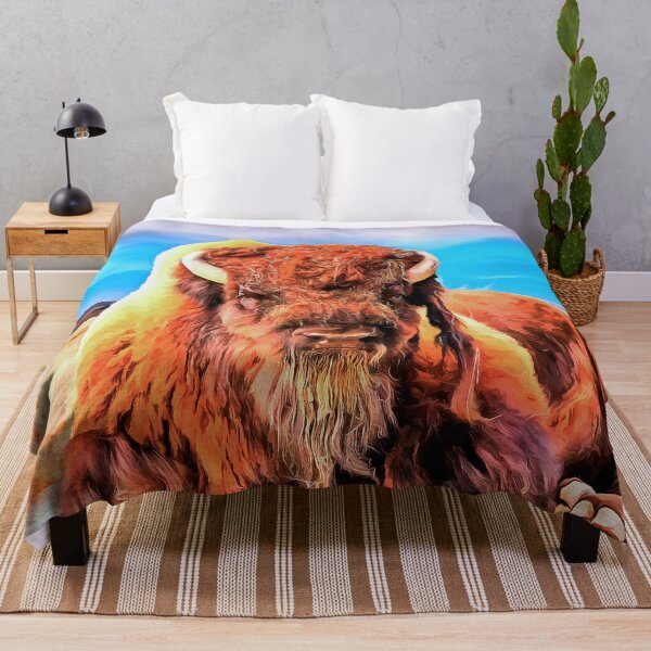 Item preview, Buffalo (Painting) designed and sold by cmphotographs.