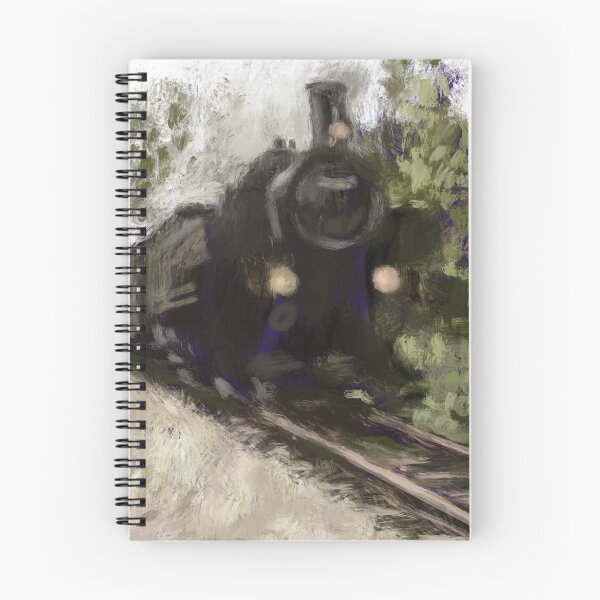 Item preview, Impressionistic Railroad  designed and sold by TheArtCave.