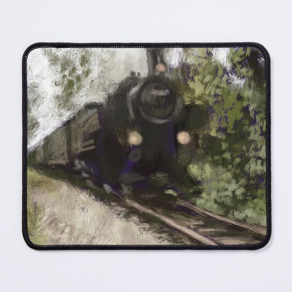 Item preview, Impressionistic Railroad designed and sold by TheArtCave.