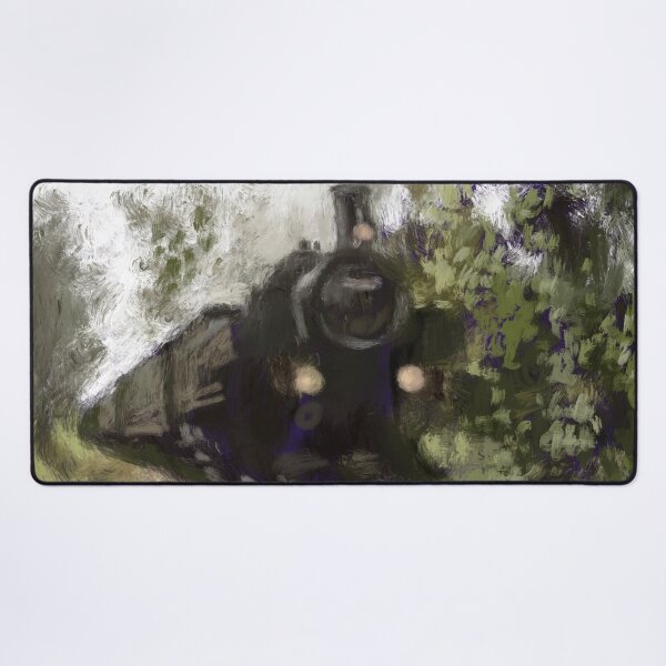 Item preview, Impressionistic Railroad  designed and sold by TheArtCave.