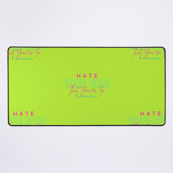 Item preview, Hate the Sin that You're In | Proverbs 14:34 - Green-Yellow designed and sold by TheReporter1.