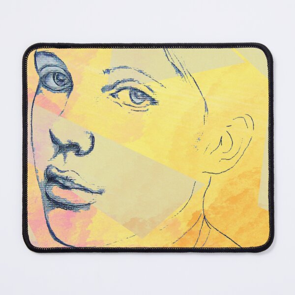 Item preview, portrait avec triangles  designed and sold by BarbaraFarina.