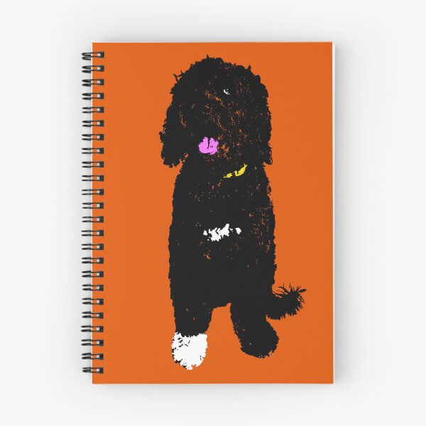 Item preview, Portuguese Water Dog Design in orange - Pet Pop Art - Animal Pop Art, Bespoke Options designed and sold by StudioFlea.
