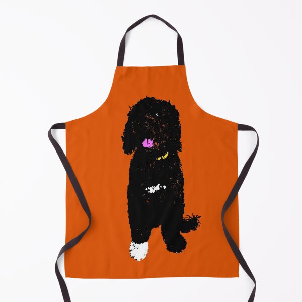 Item preview, Portuguese Water Dog Design in orange - Pet Pop Art - Animal Pop Art, Bespoke Options designed and sold by StudioFlea.