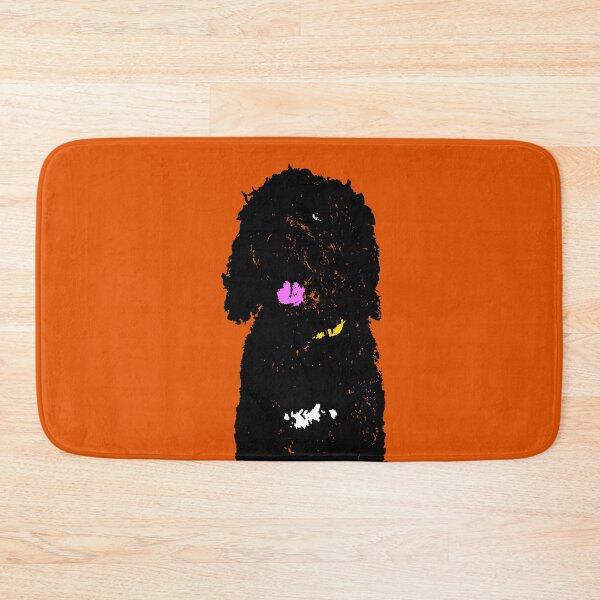 Item preview, Portuguese Water Dog Design in orange - Pet Pop Art - Animal Pop Art, Bespoke Options designed and sold by StudioFlea.