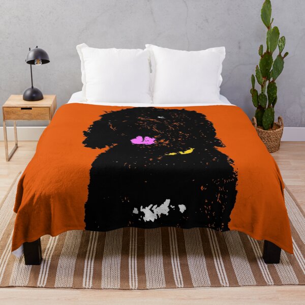 Item preview, Portuguese Water Dog Design in orange - Pet Pop Art - Animal Pop Art, Bespoke Options designed and sold by StudioFlea.