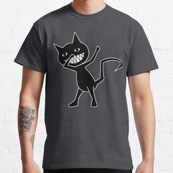 CHATS NOIRS matière animal Cat Lover Funny Tee-shirt homme à manches courtes T-shirt en coton CHATS NOIRS matière animal Cat Lover Funny Tee-shirt homme à manches courtes T-shirt en coton