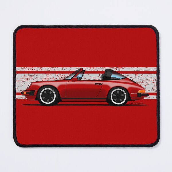 Item preview, My drawing of the iconic German sports car with stripes designed and sold by designjaag.