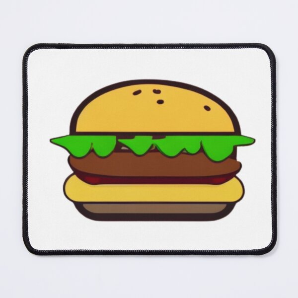 Item preview, Big Bite Burger - Cheesy Delight - Hamburger Happiness designed and sold by WBP Mart.