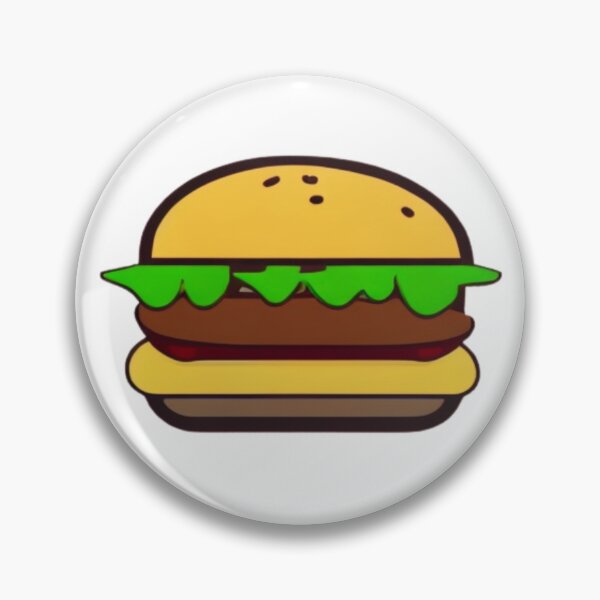 Item preview, Big Bite Burger - Cheesy Delight - Hamburger Happiness designed and sold by WBP Mart.