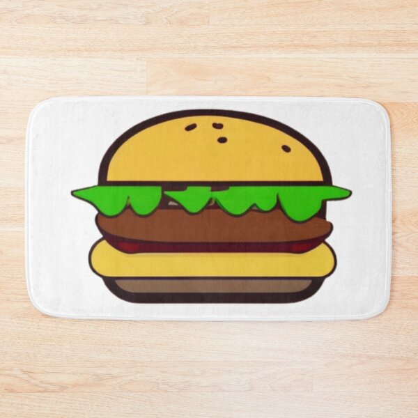 Item preview, Big Bite Burger - Cheesy Delight - Hamburger Happiness designed and sold by WBP Mart.