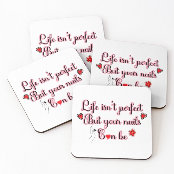 Item preview, life isn't perfect but your nails can be designed and sold by fouadaghilas.