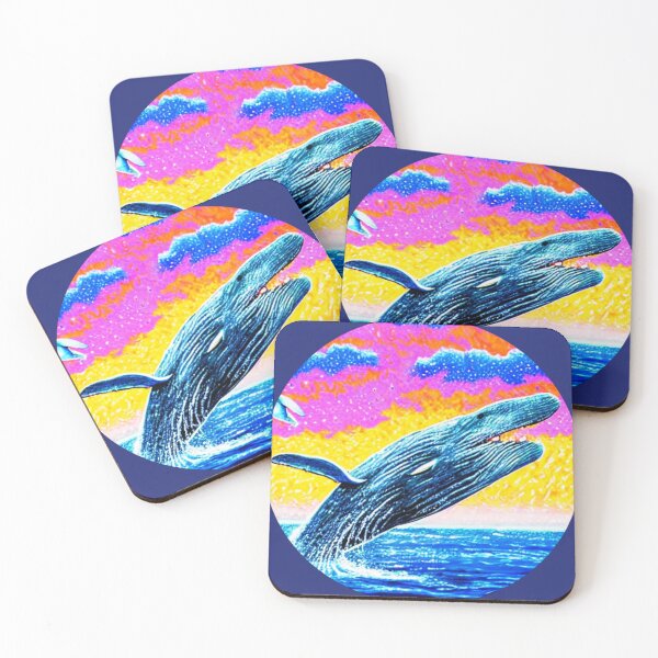 Item preview, Happy whale in the ocean. Abstraction. designed and sold by Natalia-Vlad.
