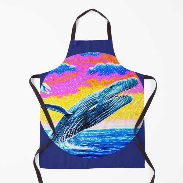 Item preview, Happy whale in the ocean. Abstraction. designed and sold by Natalia-Vlad.