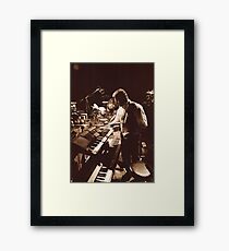 Tony DuPuis Back Stage XL Framed Print