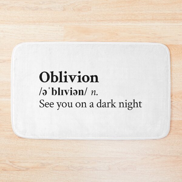 Item preview, Grimes Aesthetic Dark Oblivion Quote Lyrics designed and sold by StickTheSong.
