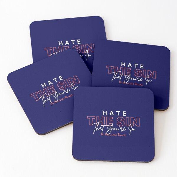 Item preview, Hate the Sin that You're In | Proverbs 14:34 - Navy designed and sold by TheReporter1.