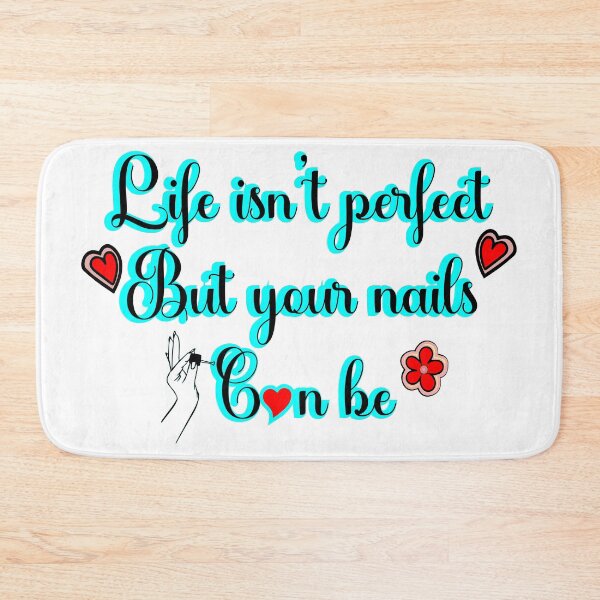 Item preview, Life isn't perfect but your nails can be designed and sold by fouadaghilas.