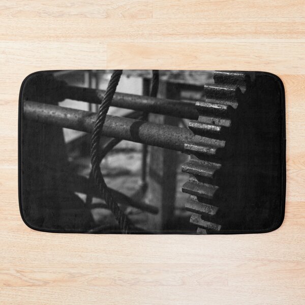 Item preview, Old gears on a winch designed and sold by Ann Biddlecombe.