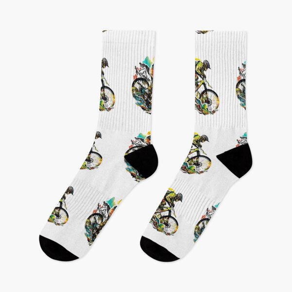 Item preview, Vibrant MTB Downhill designed and sold by Kit-Tees.
