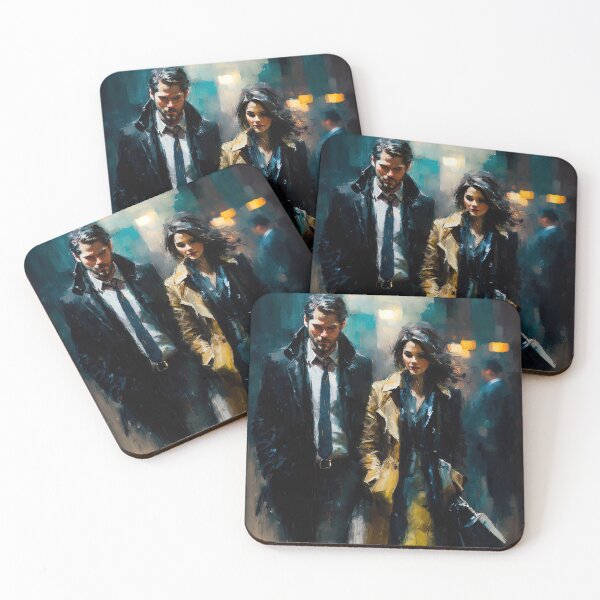 Item preview, Walking the midnight streets designed and sold by AM FineArtPrints.