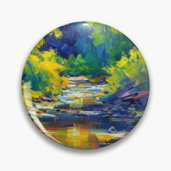 Artikelvorschau,   Flusslandschaft entworfen und verkauft von HOMEDESIGNPRINT.