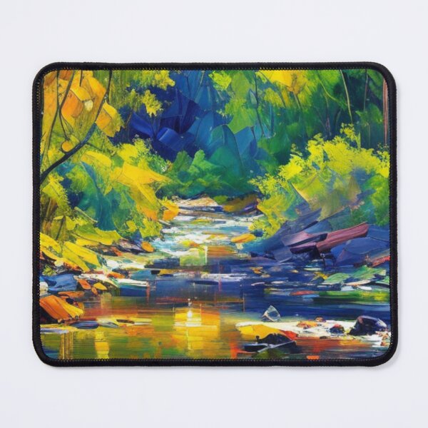 Item preview, River Landscape designed and sold by HOMEDESIGNPRINT.