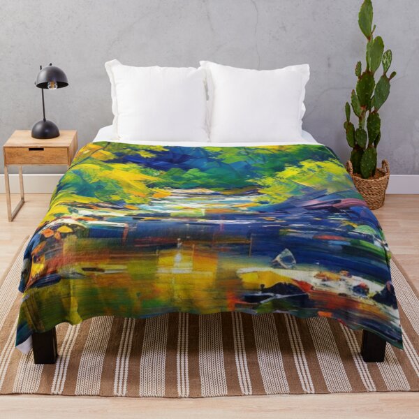 Item preview, River Landscape designed and sold by HOMEDESIGNPRINT.