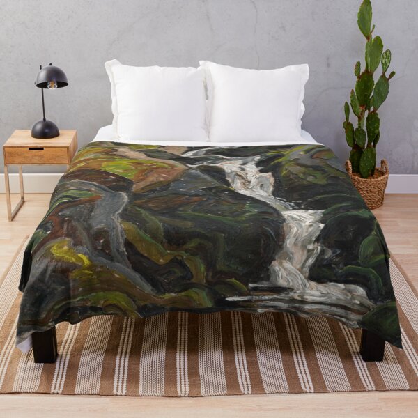 Item preview, Franklin Carmichael, Waterfalls on the Way into Nellie Lake designed and sold by TheRedVineyard.