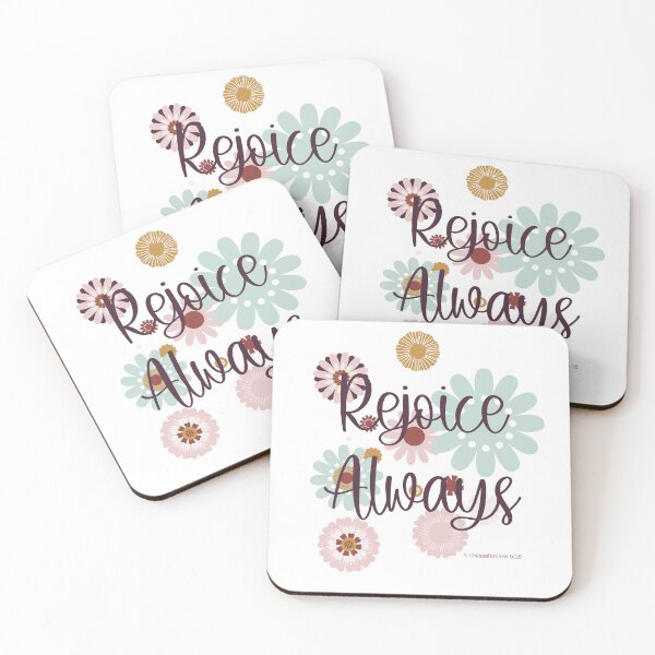 Item preview, Rejoice Always | Christian T-Shirt | Scripture designed and sold by Millie Pasquale.
