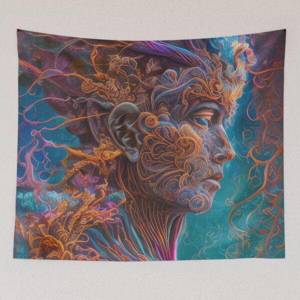 Item preview, Psychedelic Human Form designed and sold by KyleandPrieteni.