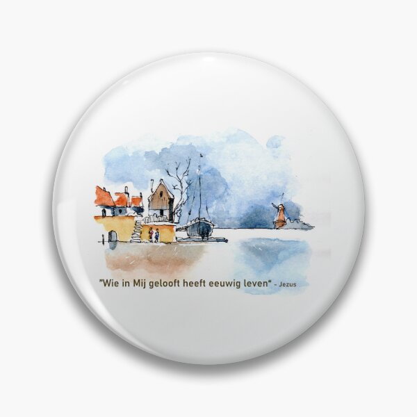 Item preview, Wie in Mij gelooft, heeft eeuwig leven - Jezus designed and sold by sketernal.