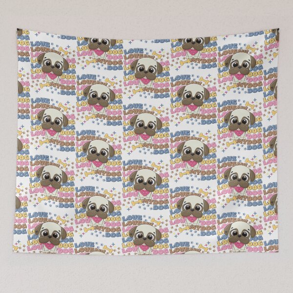 Item preview, Love my Dog, CutePuppy, Dog Lovers designed and sold by Mimielitas-Shop.