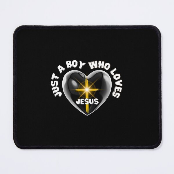 Item preview, Just A Boy Who Loves Jesus: Glowing Cross designed and sold by Yazztees.