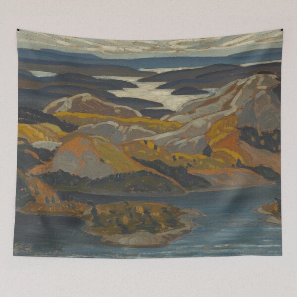 Item preview, Franklin Carmichael Grace Lake designed and sold by TheRedVineyard.