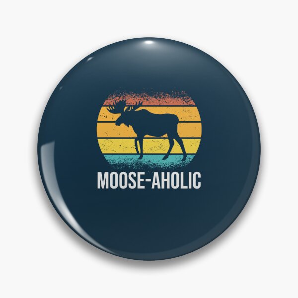 Item preview, Moose Aholic Moose Hunters Funny Hunting designed and sold by Benchamart.