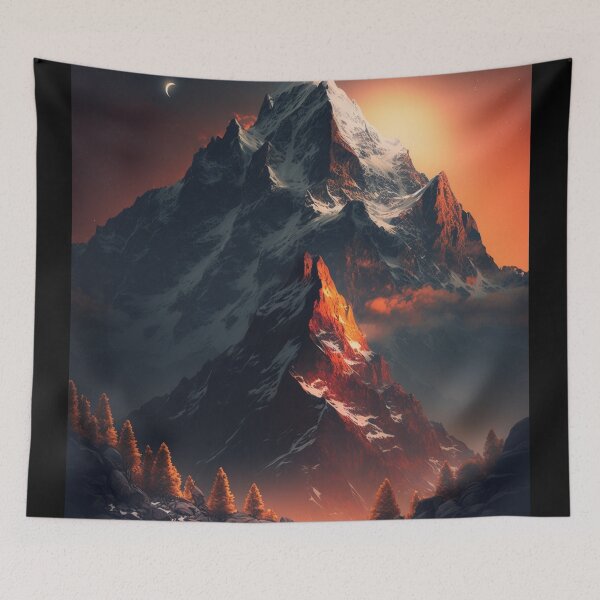 Item preview, High altitude - Mountain 4 designed and sold by AB9-Designs.