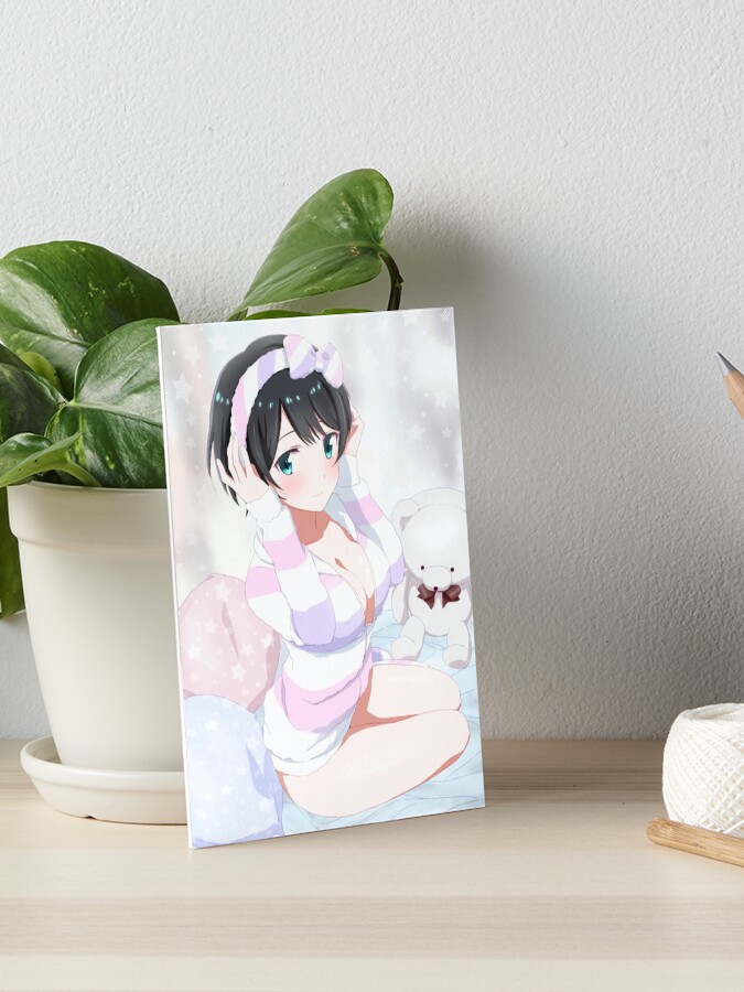 Cute Cheerleaders - Kanojo Okarishimasu Anime Art Board Print for